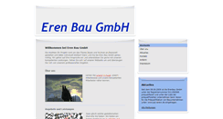 Desktop Screenshot of erenbau.com